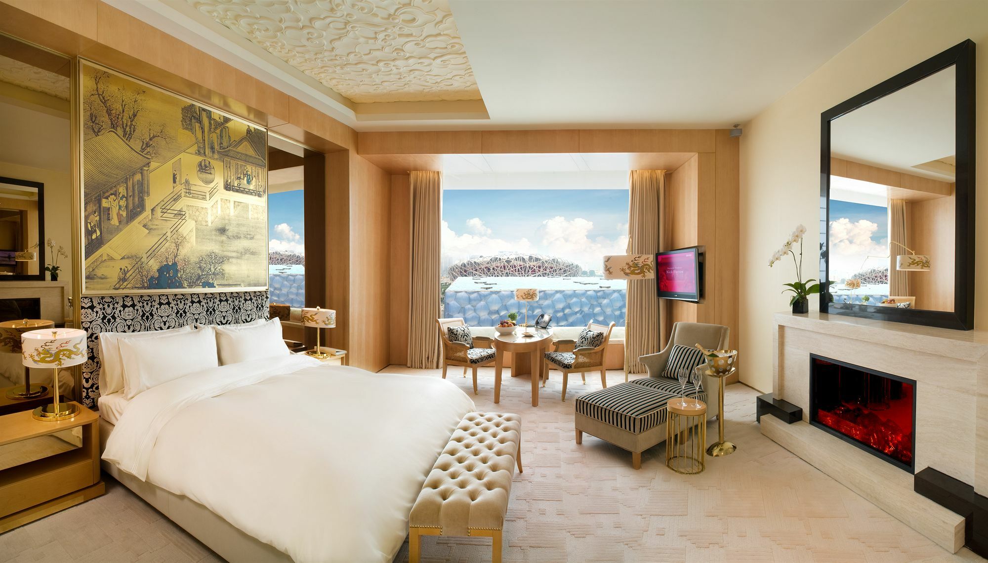 Pangu 7 Star Hotel Peking Kültér fotó